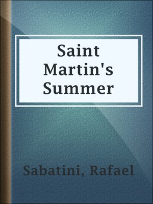 Saint Martin's Summer - ebook